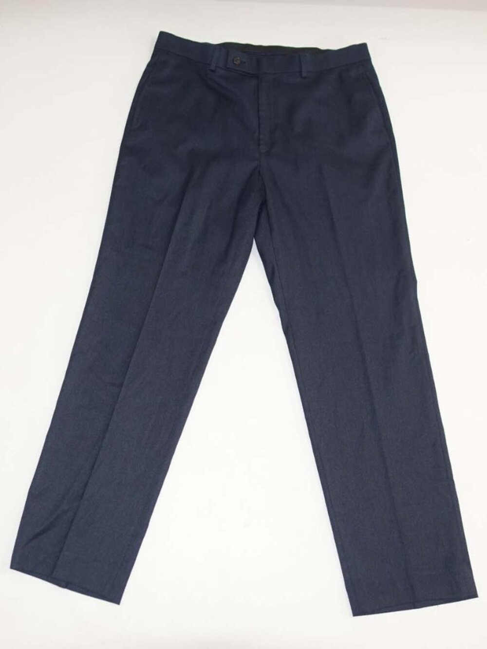 Lauren Ralph Lauren Men's Dress Pants 34 x 30 Navy Blue Flat Front Slacks LRL